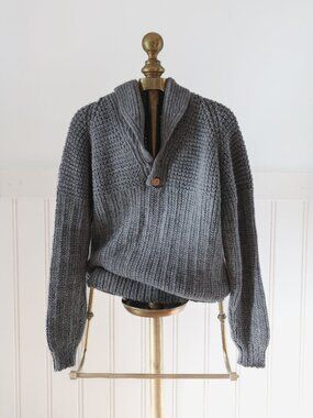 Northern Watters Unisex Shawl Collar Pullover